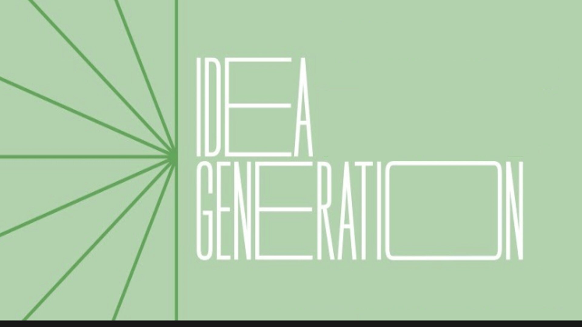 Idea Generation